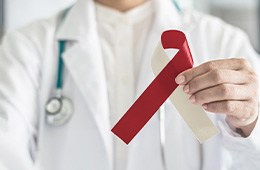 Oral cancer ribbon