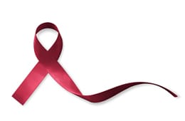 oral cancer ribbon 