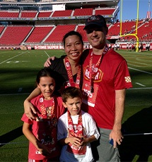 Dr. Karen Ho and her family