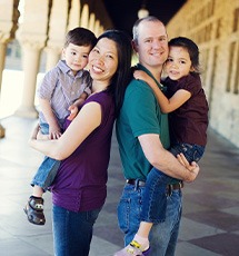 Dr. Karen Ho and her family