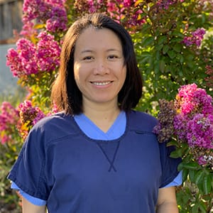 Registered dental hygienist Anh Ho