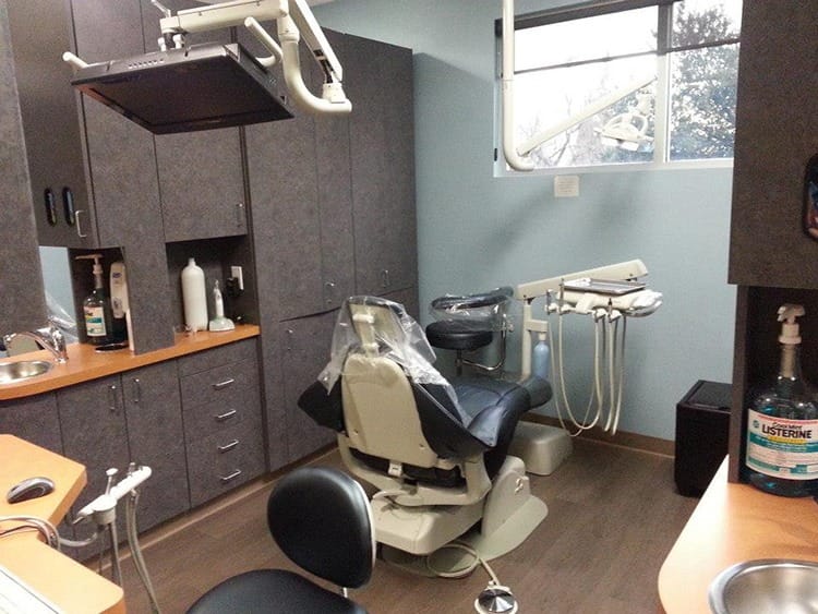 Dental exam room