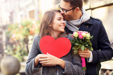 Valentine’s Day couple with teeth whitening in Campbell